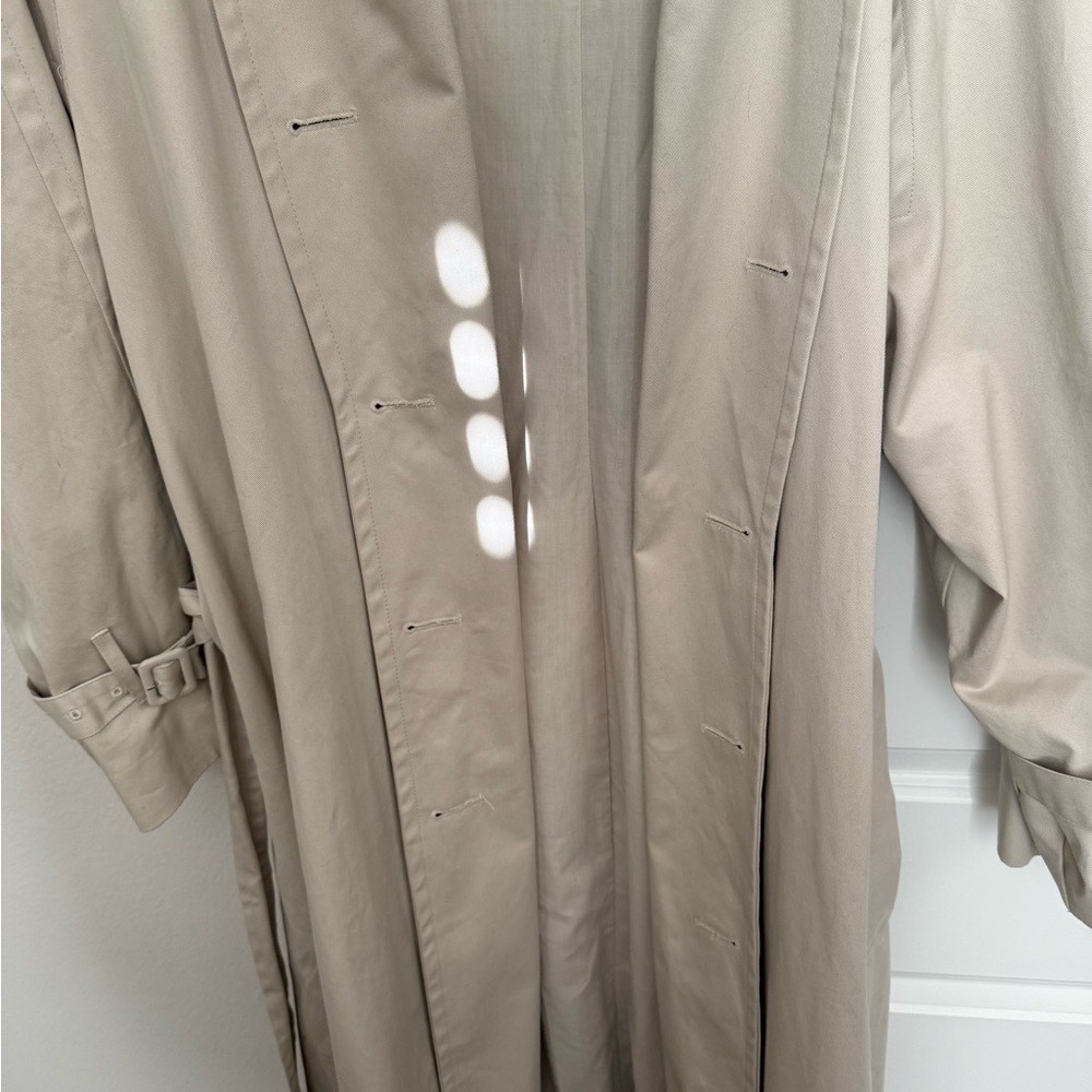 Beige Trench Coat with Belt From The Frankie Shop - Picture 5 of 7
